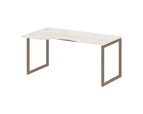 Стол криволинейный левый на О-образном м/к 1600x900x750 Метал Систем Куатро 4х4 / Metal System Quattro 4x4 images