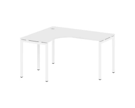 Стол криволинейный левый на П-образном м/к 1400x1200x750 Метал Систем Куатро 4х4 / Metal System Quattro 4x4 images