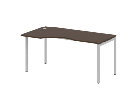 Стол криволинейный левый на П-образном м/к 1600x900x750 Метал Систем Куатро 4х4 / Metal System Quattro 4x4 images