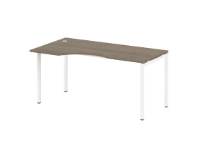 Стол криволинейный левый на П-образном м/к 1600x900x750 Метал Систем Куатро 4х4 / Metal System Quattro 4x4 images