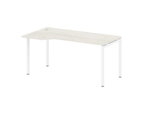 Стол криволинейный левый на П-образном м/к 1600x900x750 Метал Систем Куатро 4х4 / Metal System Quattro 4x4 images