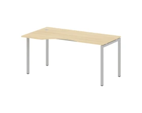 Стол криволинейный левый на П-образном м/к 1600x900x750 Метал Систем Куатро 4х4 / Metal System Quattro 4x4 images