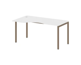 Стол криволинейный левый на П-образном м/к 1600x900x750 Метал Систем Куатро 4х4 / Metal System Quattro 4x4 images