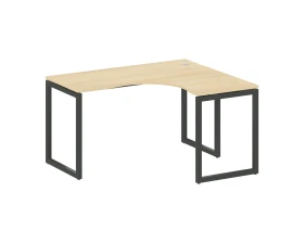 Стол криволинейный правый на О-образном м/к 1400x1200x750 Метал Систем Куатро 4х4 / Metal System Quattro 4x4 images