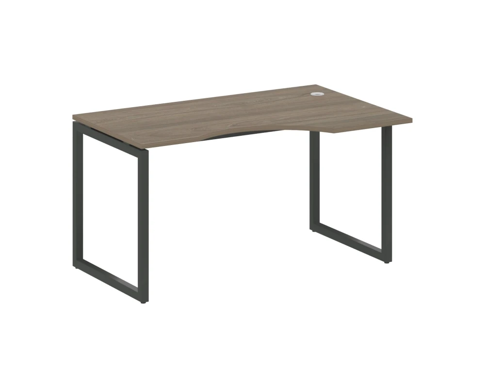 Стол криволинейный правый на О-образном м/к 1400x900x750 Метал Систем Куатро 4х4 / Metal System Quattro 4x4