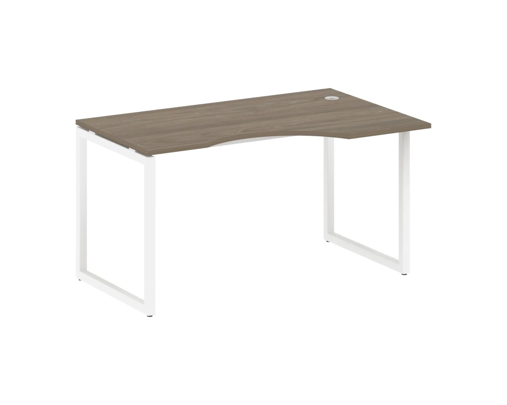 Стол криволинейный правый на О-образном м/к 1400x900x750 Метал Систем Куатро 4х4 / Metal System Quattro 4x4