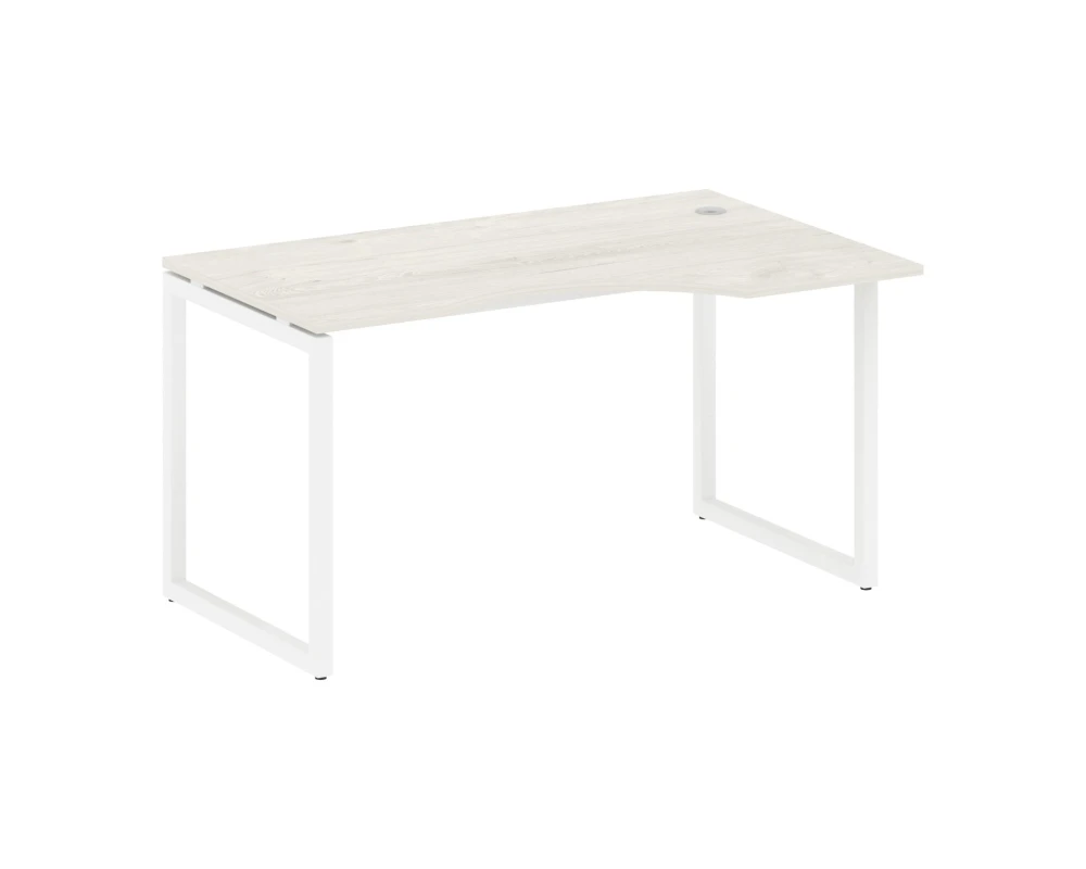 Стол криволинейный правый на О-образном м/к 1400x900x750 Метал Систем Куатро 4х4 / Metal System Quattro 4x4