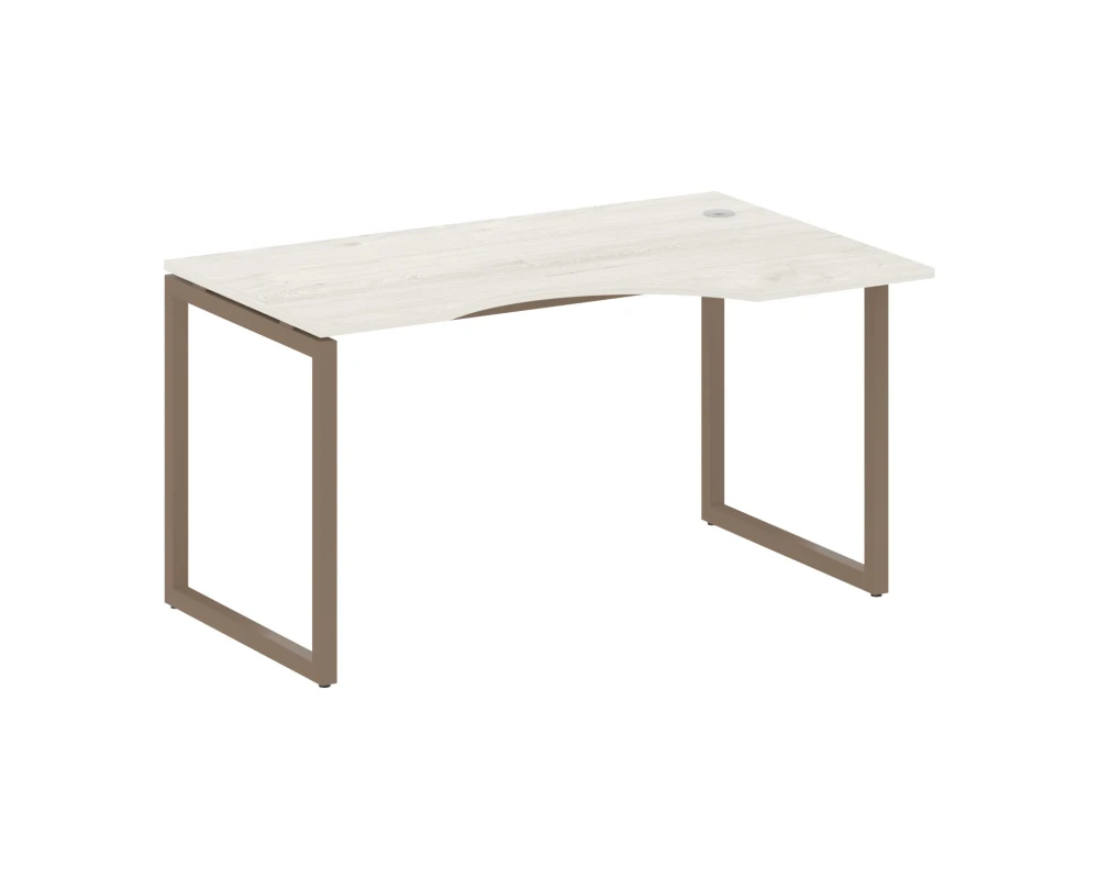 Стол криволинейный правый на О-образном м/к 1400x900x750 Метал Систем Куатро 4х4 / Metal System Quattro 4x4