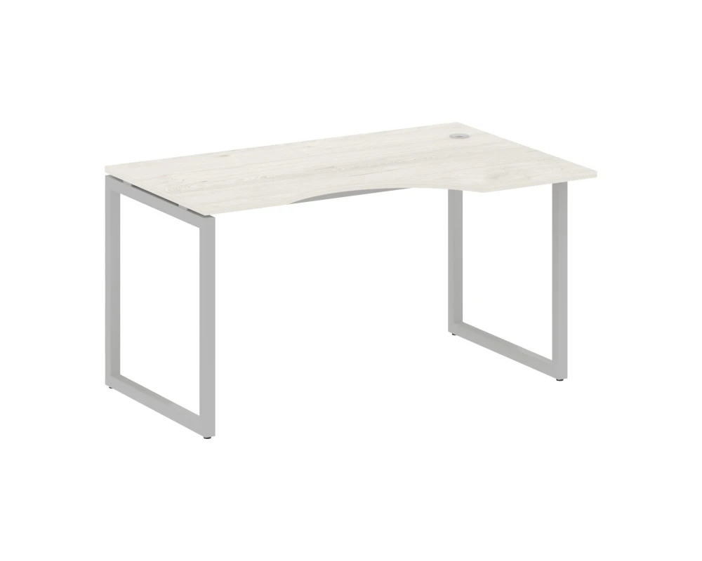 Стол криволинейный правый на О-образном м/к 1400x900x750 Метал Систем Куатро 4х4 / Metal System Quattro 4x4