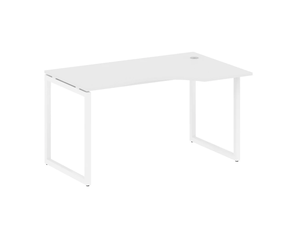 Стол криволинейный правый на О-образном м/к 1400x900x750 Метал Систем Куатро 4х4 / Metal System Quattro 4x4