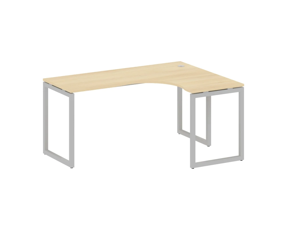 Стол криволинейный правый на О-образном м/к 1600x1200x750 Метал Систем Куатро 4х4 / Metal System Quattro 4x4