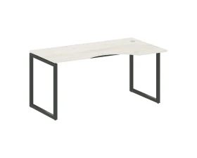 Стол криволинейный правый на О-образном м/к 1600x900x750 Метал Систем Куатро 4х4 / Metal System Quattro 4x4 images