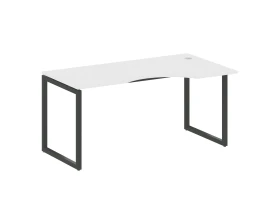 Стол криволинейный правый на О-образном м/к 1600x900x750 Метал Систем Куатро 4х4 / Metal System Quattro 4x4 images