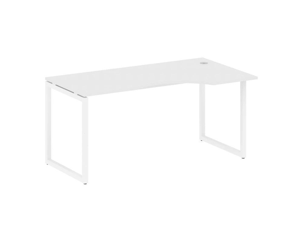 Стол криволинейный правый на О-образном м/к 1600x900x750 Метал Систем Куатро 4х4 / Metal System Quattro 4x4