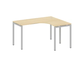 Стол криволинейный правый на П-образном м/к 1400x1200x750 Метал Систем Куатро 4х4 / Metal System Quattro 4x4 images