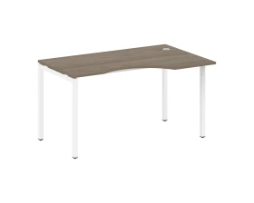 Стол криволинейный правый на П-образном м/к 1400x900x750 Метал Систем Куатро 4х4 / Metal System Quattro 4x4 images