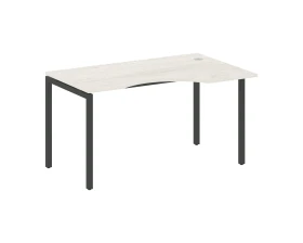 Стол криволинейный правый на П-образном м/к 1400x900x750 Метал Систем Куатро 4х4 / Metal System Quattro 4x4 images