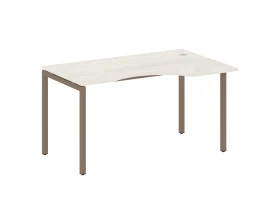 Стол криволинейный правый на П-образном м/к 1400x900x750 Метал Систем Куатро 4х4 / Metal System Quattro 4x4 images