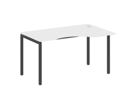 Стол криволинейный правый на П-образном м/к 1400x900x750 Метал Систем Куатро 4х4 / Metal System Quattro 4x4 images