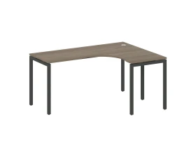 Стол криволинейный правый на П-образном м/к 1600x1200x750 Метал Систем Куатро 4х4 / Metal System Quattro 4x4 images