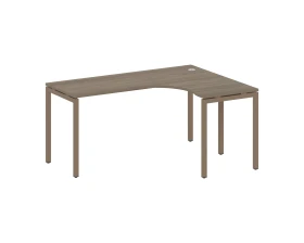 Стол криволинейный правый на П-образном м/к 1600x1200x750 Метал Систем Куатро 4х4 / Metal System Quattro 4x4 images