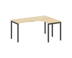 Стол криволинейный правый на П-образном м/к 1600x1200x750 Метал Систем Куатро 4х4 / Metal System Quattro 4x4 images