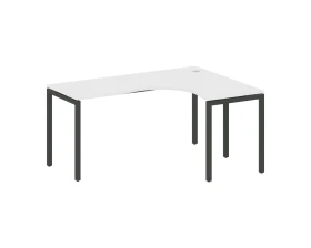Стол криволинейный правый на П-образном м/к 1600x1200x750 Метал Систем Куатро 4х4 / Metal System Quattro 4x4 images