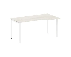 Стол криволинейный правый на П-образном м/к 1600x900x750 Метал Систем Куатро 4х4 / Metal System Quattro 4x4 images