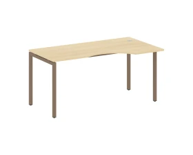 Стол криволинейный правый на П-образном м/к 1600x900x750 Метал Систем Куатро 4х4 / Metal System Quattro 4x4 images