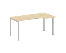 Стол криволинейный правый на П-образном м/к 1600x900x750 Метал Систем Куатро 4х4 / Metal System Quattro 4x4 images