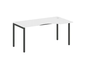 Стол криволинейный правый на П-образном м/к 1600x900x750 Метал Систем Куатро 4х4 / Metal System Quattro 4x4 images