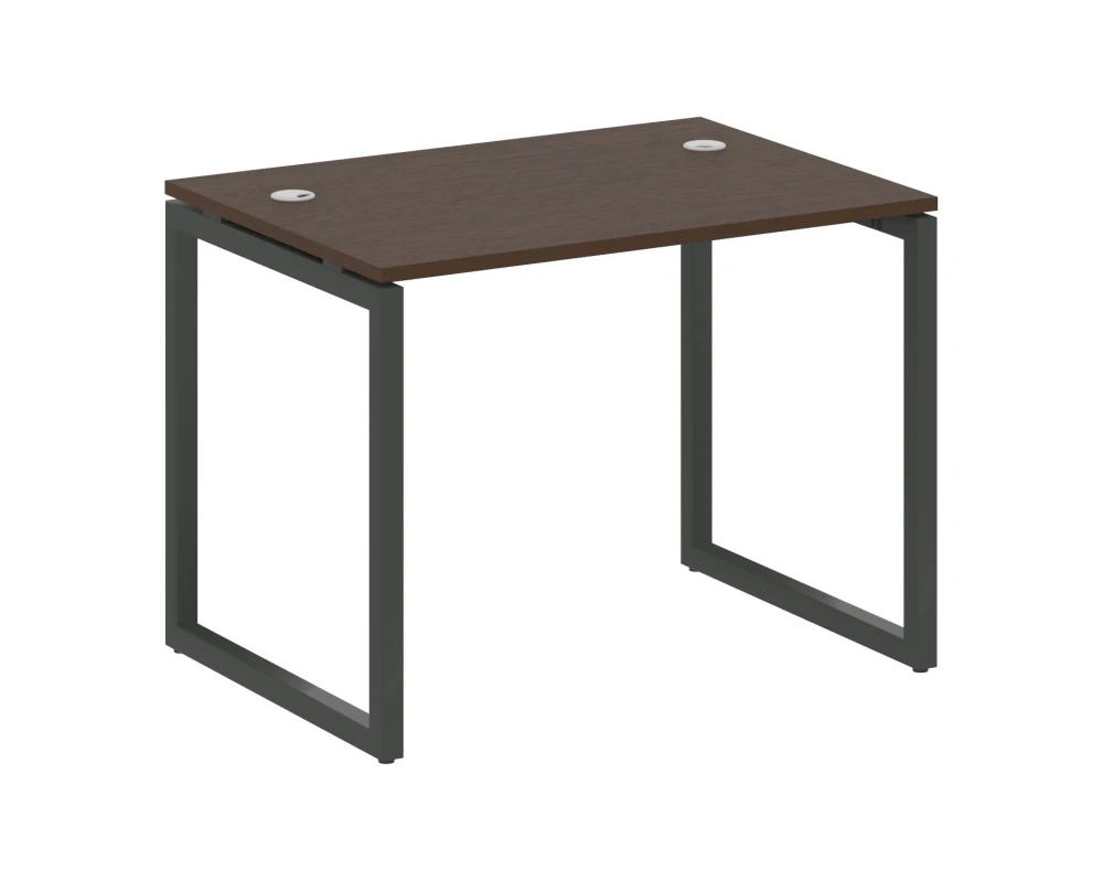 Стол письменный на О-образном м/к 1000x720x750 Метал Систем Куатро 4х4 / Metal System Quattro 4x4