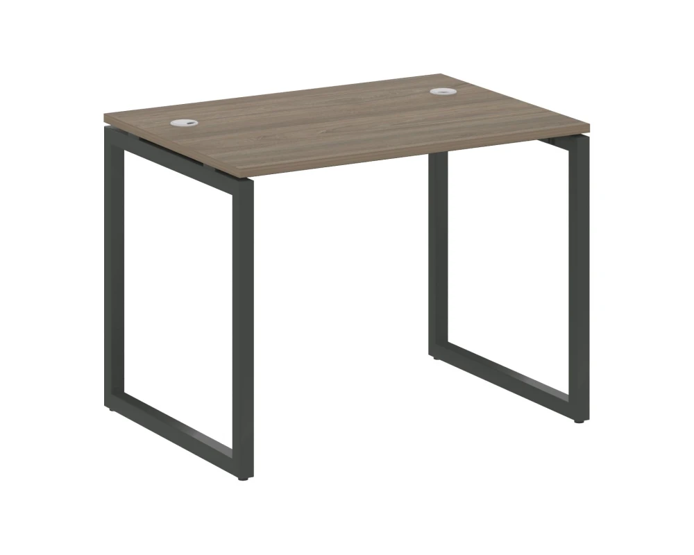 Стол письменный на О-образном м/к 1000x720x750 Метал Систем Куатро 4х4 / Metal System Quattro 4x4