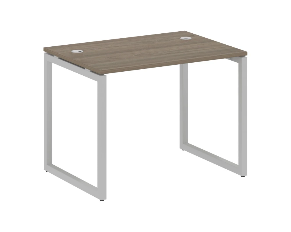 Стол письменный на О-образном м/к 1000x720x750 Метал Систем Куатро 4х4 / Metal System Quattro 4x4