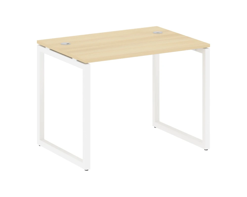 Стол письменный на О-образном м/к 1000x720x750 Метал Систем Куатро 4х4 / Metal System Quattro 4x4