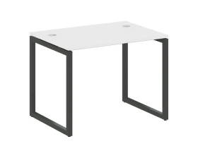 Стол письменный на О-образном м/к 1000x720x750 Метал Систем Куатро 4х4 / Metal System Quattro 4x4 images