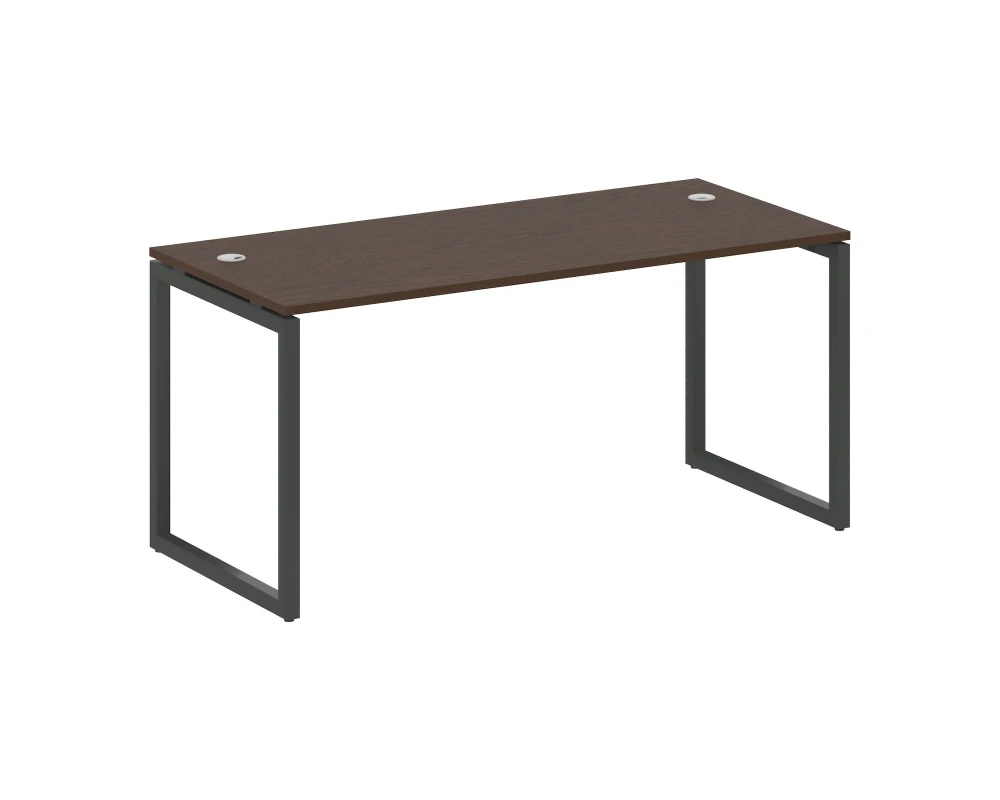 Стол письменный на О-образном м/к 1600x720x750 Метал Систем Куатро 4х4 / Metal System Quattro 4x4