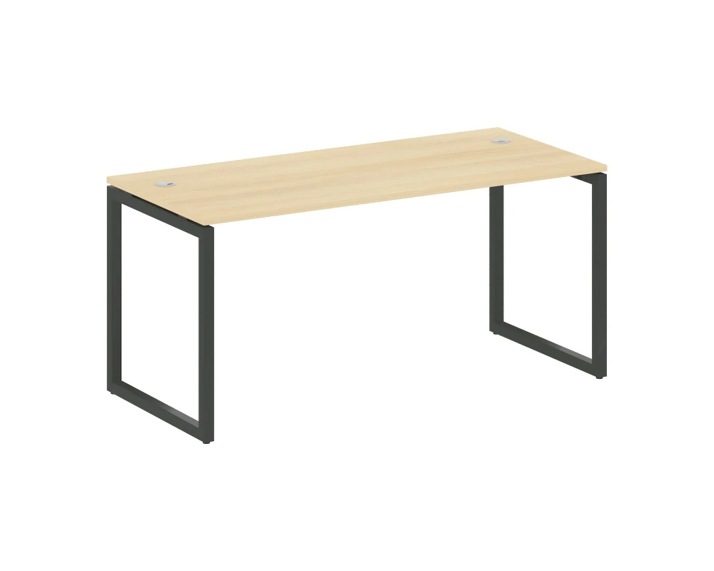 Стол письменный на О-образном м/к 1600x720x750 Метал Систем Куатро 4х4 / Metal System Quattro 4x4