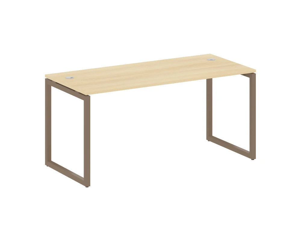 Стол письменный на О-образном м/к 1600x720x750 Метал Систем Куатро 4х4 / Metal System Quattro 4x4