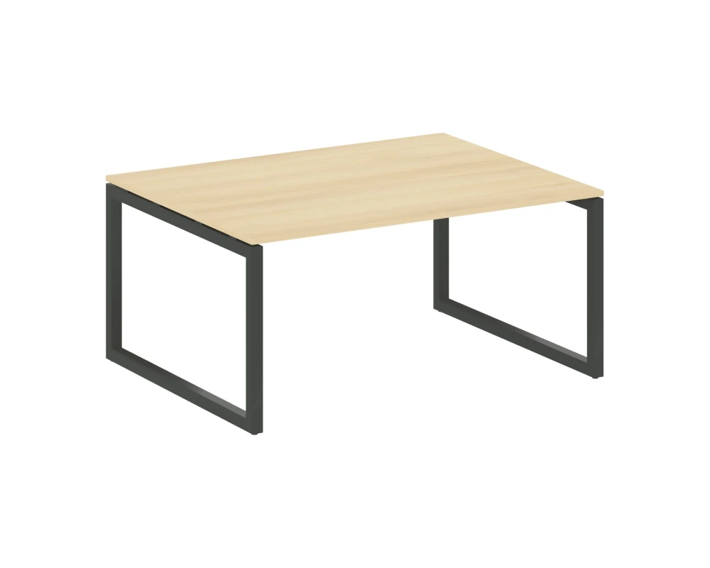 Переговорный стол (1 столешница) на О-образном м/к 1600x1235x750 Метал Систем Куатро 5x5 / Metal System Quattro 5x5