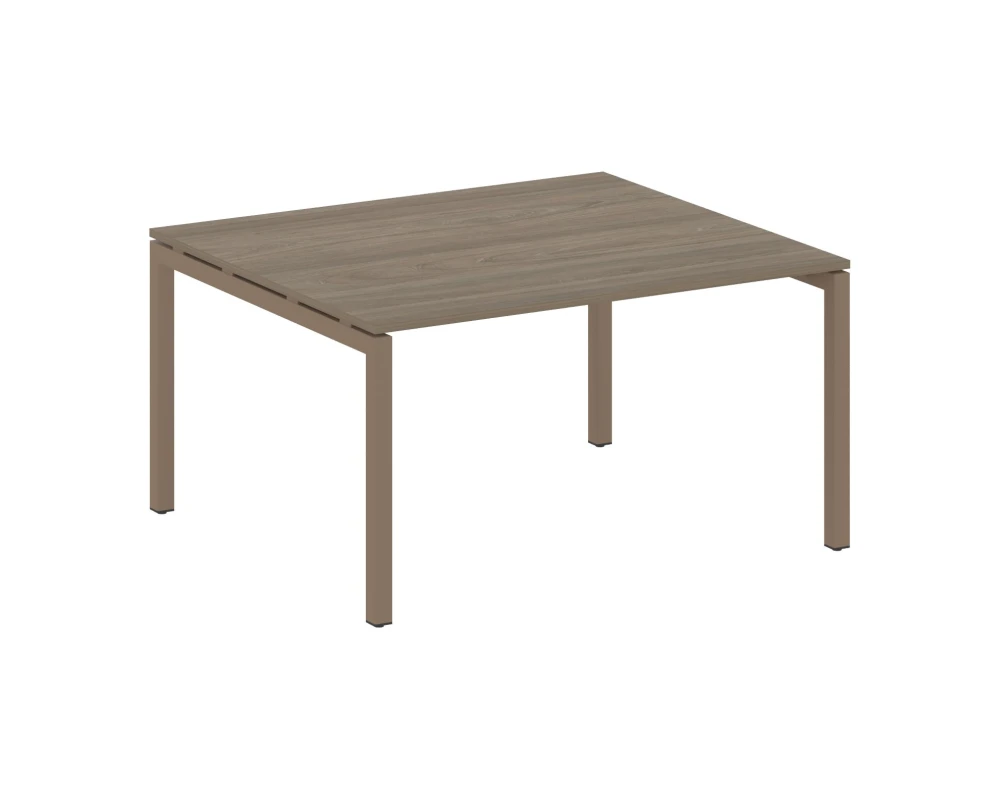 Переговорный стол (1 столешница) на П-образном м/к 1400x1235x750 Метал Систем Куатро 5x5 / Metal System Quattro 5x5