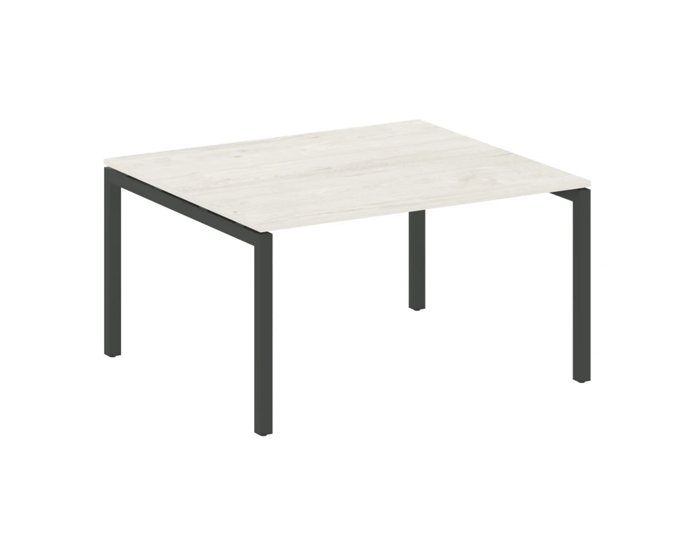 Переговорный стол (1 столешница) на П-образном м/к 1400x1235x750 Метал Систем Куатро 5x5 / Metal System Quattro 5x5
