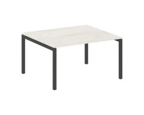 Переговорный стол (1 столешница) на П-образном м/к 1400x1235x750 Метал Систем Куатро 5x5 / Metal System Quattro 5x5 images