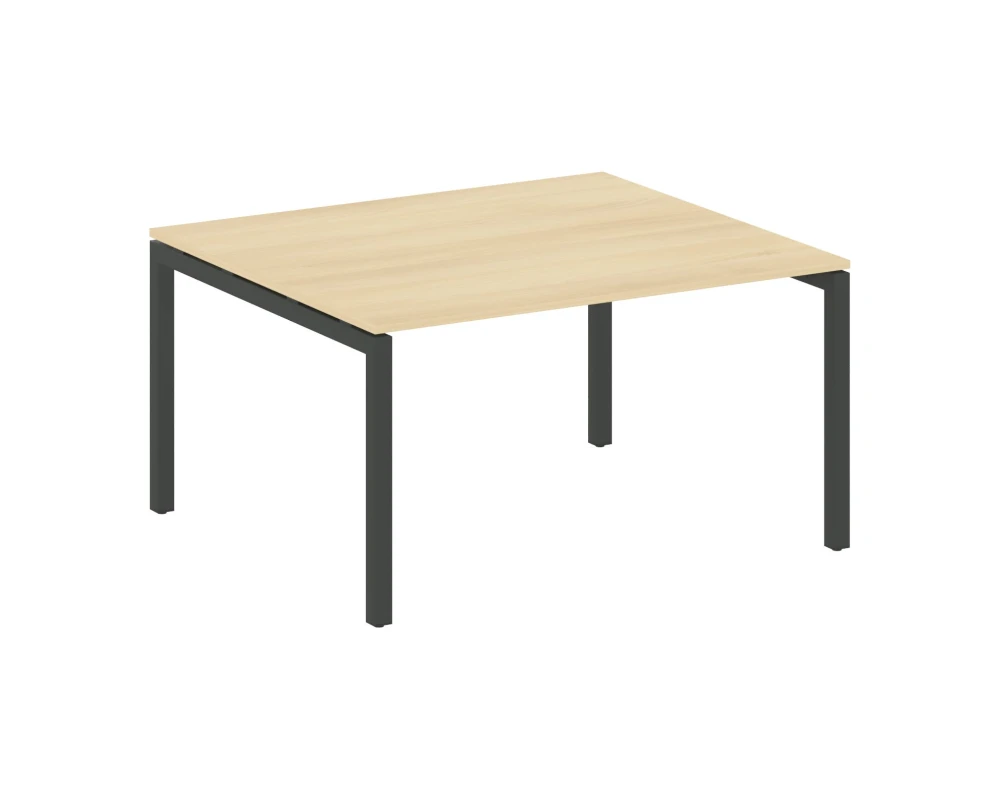 Переговорный стол (1 столешница) на П-образном м/к 1400x1235x750 Метал Систем Куатро 5x5 / Metal System Quattro 5x5