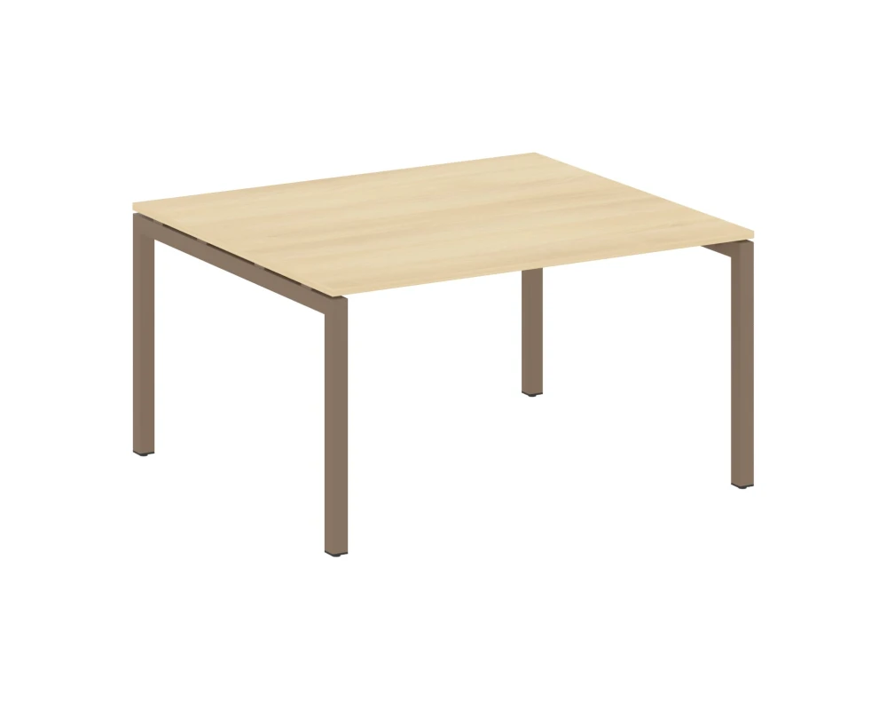 Переговорный стол (1 столешница) на П-образном м/к 1400x1235x750 Метал Систем Куатро 5x5 / Metal System Quattro 5x5