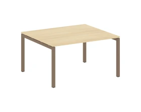 Переговорный стол (1 столешница) на П-образном м/к 1400x1235x750 Метал Систем Куатро 5x5 / Metal System Quattro 5x5 images