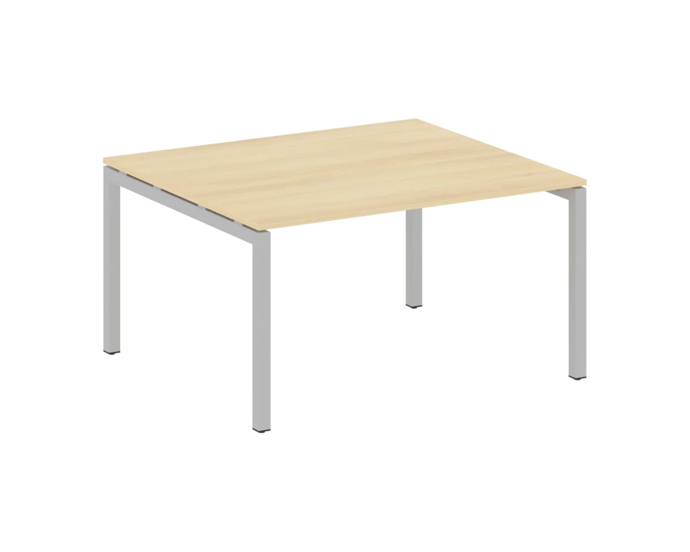 Переговорный стол (1 столешница) на П-образном м/к 1400x1235x750 Метал Систем Куатро 5x5 / Metal System Quattro 5x5