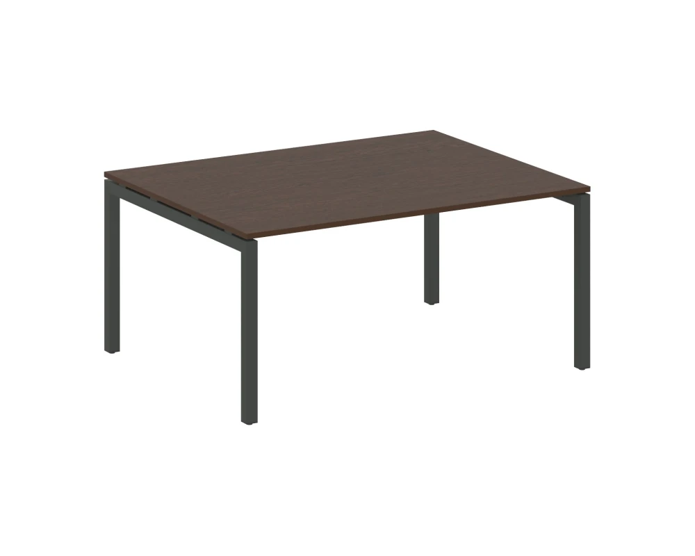 Переговорный стол (1 столешница) на П-образном м/к 1600x1235x750 Метал Систем Куатро 5x5 / Metal System Quattro 5x5