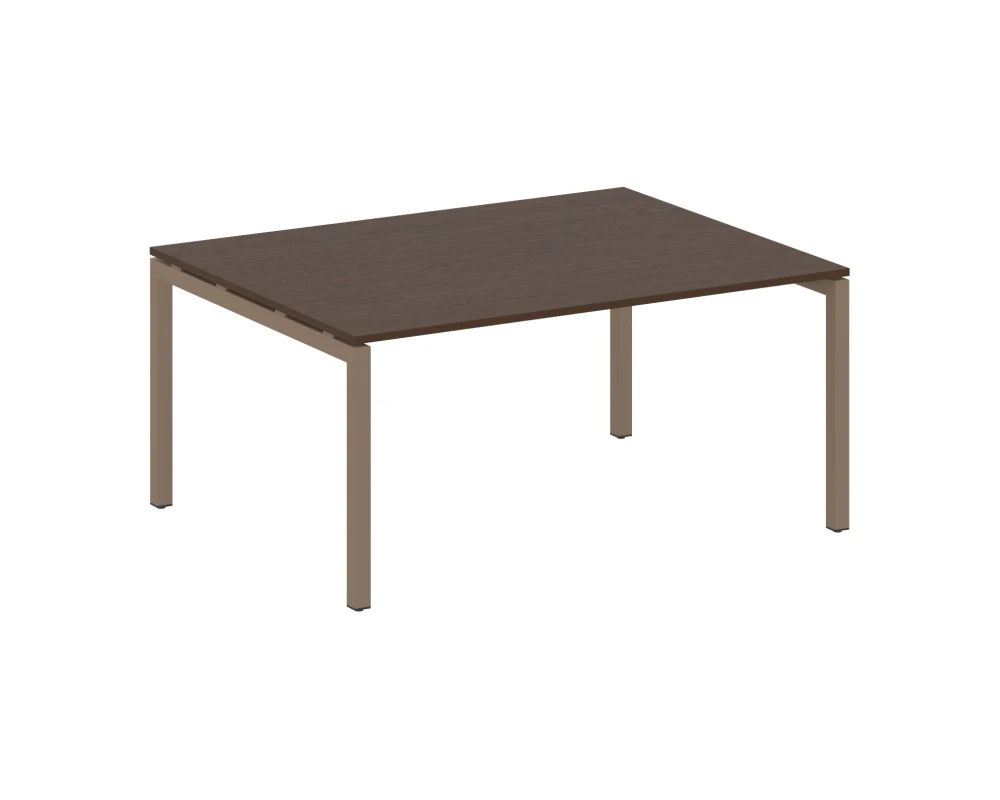 Переговорный стол (1 столешница) на П-образном м/к 1600x1235x750 Метал Систем Куатро 5x5 / Metal System Quattro 5x5