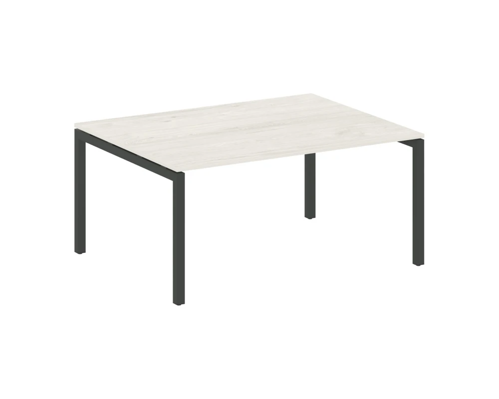 Переговорный стол (1 столешница) на П-образном м/к 1600x1235x750 Метал Систем Куатро 5x5 / Metal System Quattro 5x5